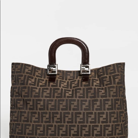 Authentic Vintage Fendi Zucca bag - Picture 15 of 15